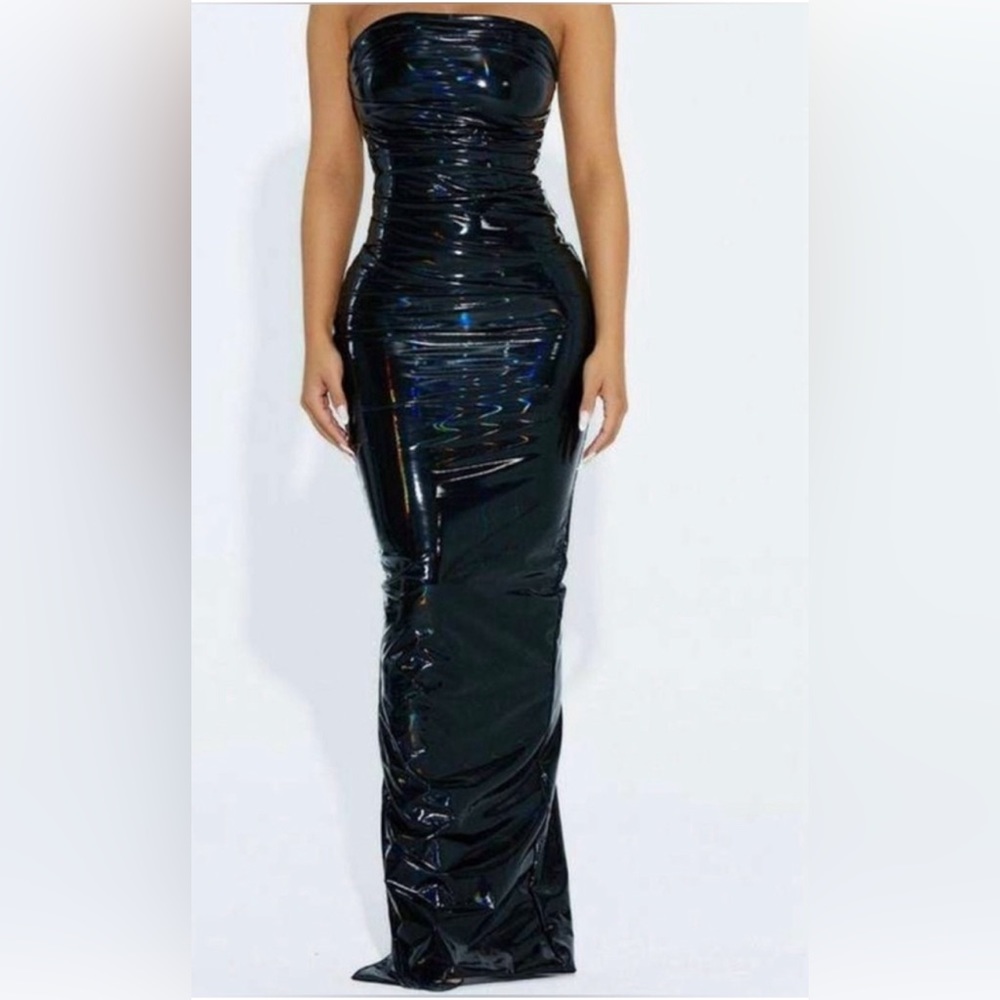 The Vinyl Maxi Dress